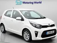 Used Kia Picanto 84 HP (61 kW) 2019 White Hatchback