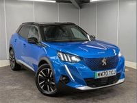 Used Peugeot e-2008 GT-line 100 kW (136 HP) 2021 Blue SUV