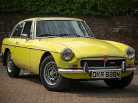 Used MG B GT 1974 Yellow Coupe