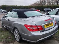 Used Mercedes E350 2011 Silver Cabriolet