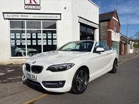 Used BMW 218 Sport Line 150 HP (110 kW) 2016 White Cabriolet