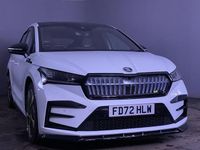 Used Skoda Enyaq iV vRS 219 kW (299 HP) 2022 White SUV