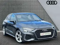 Used Audi A3 S-Line 150 HP (110 kW) 2020 Grey Sedan