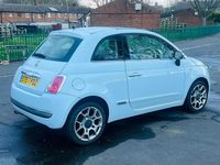 Used Fiat 500 Lounge 2008 Blue Hatchback
