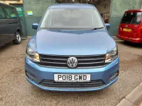 Begagnad VW Caddy Maxi Life 2018 Blå Minibuss