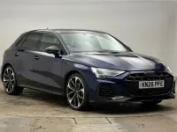 Used Audi S3 Sportback Black Edition 333 HP (244 kW) 2026 Blue Hatchback