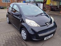 Used Peugeot 107 68 HP (50 kW) 2010 Black Hatchback
