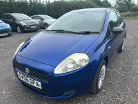 Used Fiat Grande Punto Active 65 HP (47 kW) 2006 Blue Hatchback