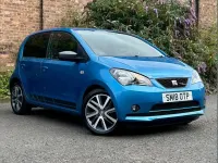 Used Seat Mii FR-Line 73 HP (53 kW) 2018 Blue Hatchback