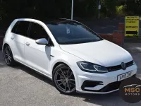 Used VW Golf VII R 310 HP (228 kW) 2018 White Hatchback