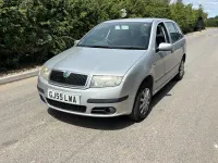 Used Skoda Fabia Ambiente 75 HP (55 kW) 2005 Silver Estate