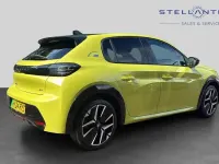 Used Peugeot e-208 GT 113 kW (154 HP) 2024 Yellow Hatchback