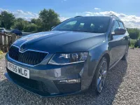 Used Skoda Octavia vRS 184 HP (135 kW) 2016 Grey Estate