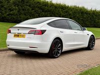 Used Tesla Model 3 Performance 461 kW (627 HP) 2019 White Sedan