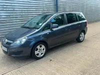 Used Vauxhall Zafira 140 HP (102 kW) 2011 Blue MPV