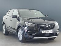 Used Vauxhall Grandland X Sport 120 HP (88 kW) 2018 Black SUV