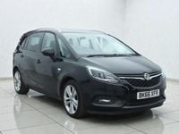 Used Vauxhall Zafira Tourer SRi 140 HP (102 kW) 2016 Black MPV