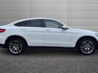 Used Mercedes GLC250 AMG line 211 HP (155 kW) 2019 Polar white Coupe