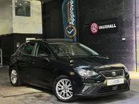 Begagnad Seat Ibiza Design 95 HK (69 kW) 2018 Svart Halvkombi