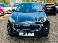 Used Kia Sportage 130 HP (95 kW) 2018 Black SUV