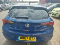 Used Vauxhall Astra 110 HP (80 kW) 2018 Blue Hatchback