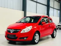 Used Vauxhall Corsa 84 HP (61 kW) 2010 Red Hatchback