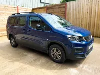 Used Peugeot Rifter Access 131 HP (96 kW) 2023 Blue MPV