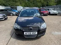 Used VW Polo Match 60 HP (44 kW) 2009 Black Hatchback