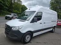 Used Mercedes E-Sprinter Progressive 85 kW (116 HP) 2021 White Van