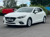 Used Mazda 3 165 HP (121 kW) 2015 White Hatchback