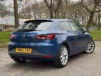 Used Seat Leon FR 125 HP (91 kW) 2017 Blue Hatchback