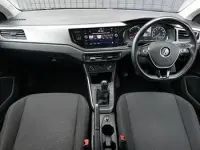 Used VW Polo SE 95 HP (69 kW) 2019 Blue Hatchback