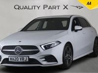 Used Mercedes A200 AMG line 163 HP (119 kW) 2020 White Hatchback