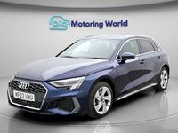 Used Audi A3 e-tron S-Line 2022 Blue Hatchback