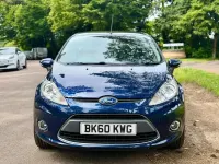 Used Ford Fiesta Zetec 82 HP (60 kW) 2010 Blue Hatchback