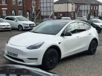 Used Tesla Model Y Long Range AWD 85 kW (116 HP) 2022 White SUV