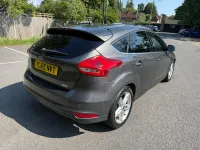 Used Ford Focus Titanium 125 HP (91 kW) 2016 Grey Hatchback
