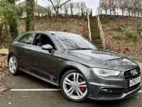 Begagnad Audi A3 S-Line 180 HK (132 kW) 2013 Grå Halvkombi
