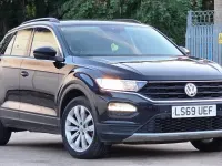 Used VW T-Roc SE 150 HP (110 kW) 2019 Black SUV