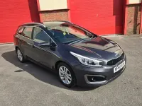 Used Kia Ceed Sportswagon 136 HP (100 kW) 2017 Silver Estate