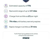 Used Nissan Leaf N-Connecta 110 kW (150 HP) 2020 Grey Hatchback