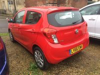 Used Vauxhall Viva 75 HP (55 kW) 2016 Red Hatchback