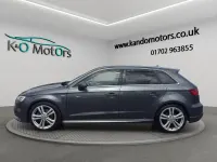 Used Audi A3 S-Line 190 HP (139 kW) 2016 Grey Hatchback