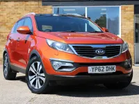 Used Kia Sportage 2012 Orange SUV