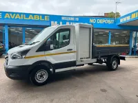Used Ford Transit S 130 HP (95 kW) 2021 White Van