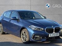 Used BMW 118 Sport Line 136 HP (100 kW) 2022 Blue Hatchback
