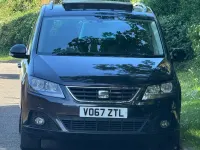 Used Seat Alhambra Ecomotive 150 HP (110 kW) 2017 Black MPV