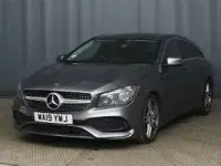 Used Mercedes CLA200 AMG line 2019 Grey Coupe