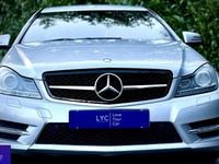 Begagnad Mercedes C180 AMG 156 HK (114 kW) 2012 Silver Sportkupé