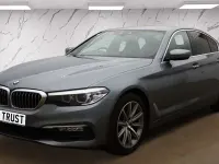 Used BMW 520 Comfort Edition 190 HP (139 kW) 2018 Blue Sedan